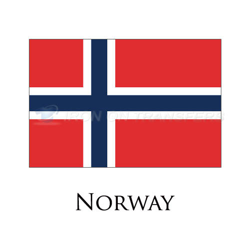 Norway flag Iron-on Stickers (Heat Transfers)NO.1949